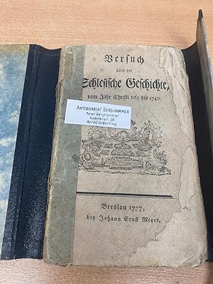 Versuch über die schlesische Geschichte vom Jahr 1163 bis 1740.