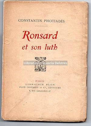 Seller image for Ronsard et son luth. for sale by Llibreria Antiquria Delstres