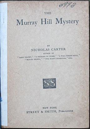 The Murray Hill Mystery.