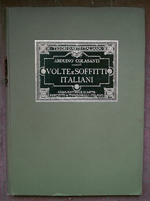 Seller image for Volte e soffitti italiani. Fotografie alinari. for sale by Librairie Le Trait d'Union sarl.