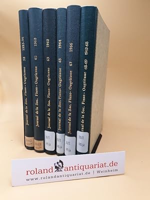 Suomalais-Ugrilaisen Seuran Aikakauskirja = Journal de la Société Finno-Ougrienne Folgende Bände ...