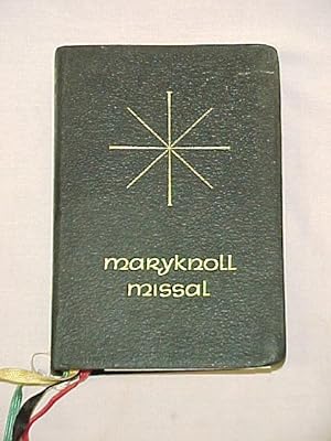 Imagen del vendedor de The Maryknoll Missal, a la venta por Princeton Antiques Bookshop