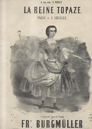 Bild des Verkufers fr LA REINE TOPAZE. Valse de l'Abeille. Riduzione per Pianoforte (Pl.n787). zum Verkauf von studio bibliografico pera s.a.s.