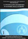 Seller image for La investigacin universitaria en economa social en Espaa for sale by AG Library