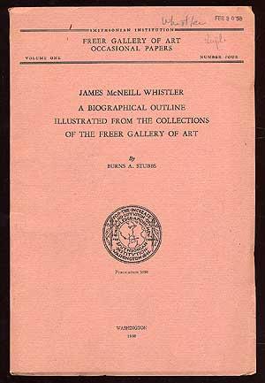 Bild des Verkufers fr James McNeill Whistler: A Biographical Outline zum Verkauf von Between the Covers-Rare Books, Inc. ABAA