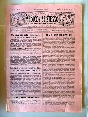"IL MEDICO DI STESSO, Rivista Mensile per Famiglie Anno IV - N.11 Novembre 1930"