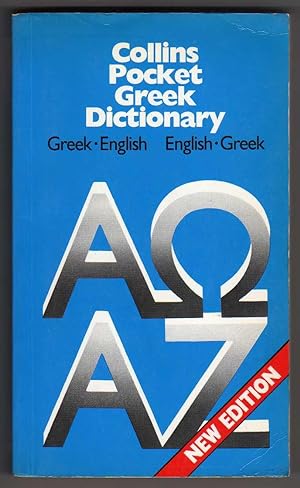 Image du vendeur pour Collins Pocket Greek Dictionary [Greek-English / English-Greek] mis en vente par Cameron-Wolfe Booksellers