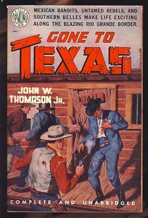 Bild des Verkufers fr Gone to Texas zum Verkauf von Parigi Books, Vintage and Rare