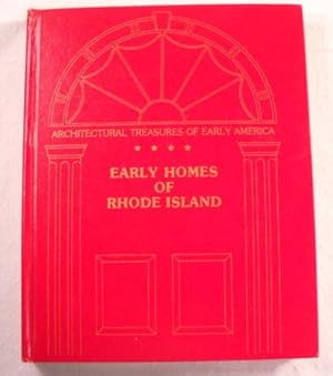 Seller image for Early Homes of Rhode Island. Architectural Treasures of Early America Series for sale by Resource Books, LLC
