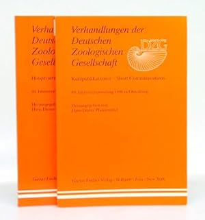 Verhandlungen der Deutschen Zoologischen Gesellschaft. Kurzpublikationen - Short Communications (...
