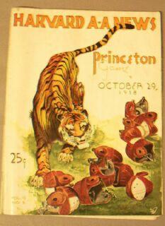 Seller image for Harvard A A News / Princeton Game / October 29, 1938 / Vol. 13, No. 6 for sale by Books & Bidders Antiquarian Booksellers