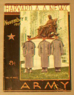 Seller image for Harvard A A News / November 11, 1939 / Vol. 14, No. 5 / Army Game for sale by Books & Bidders Antiquarian Booksellers