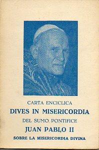 Imagen del vendedor de CARTA ENCCLICA "DIVES IN MISERICORDIA". a la venta por angeles sancha libros