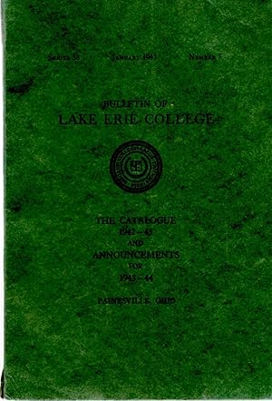 Bulletin of Lake Erie College