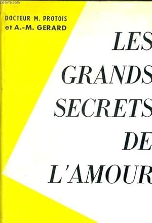 Seller image for LES GRANDS SECRETS DE L'AMOUR for sale by Le-Livre