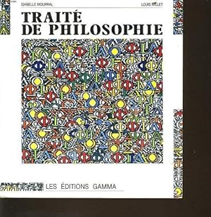 Imagen del vendedor de TRAITE DE PHILOSOPHIE Tome 1 a la venta por Le-Livre