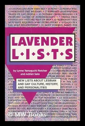 Image du vendeur pour Lavender Lists : New Lists about Lesbian and Gay Culture, History, and Personalities mis en vente par MW Books