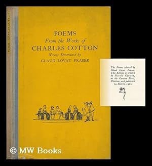 Seller image for Poems from the Works of Charles Cotton; Newly Decorated by Claud Lovat Fraser for sale by MW Books