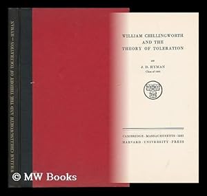 Seller image for William Chillingworth and the Theory of Toleration for sale by MW Books