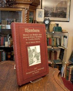 Imagen del vendedor de Usambara : Werden und Wachsen einer heidenchristlichen Gemeinde in Deutsch-Ostafrika. a la venta por Antiquariat an der Stiftskirche