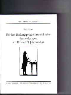 Herders Bildungsprogramm und seine Auswirkungen im 18. und 19. Jahrhundert Heidi Owren