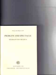 Bild des Verkufers fr Problem and spectacle : studies in the Oresteia zum Verkauf von Versandantiquariat Christian Back