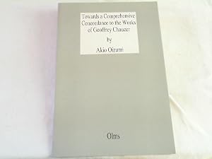 Bild des Verkufers fr Towards a comprehensive concordance to the works of Geoffrey Chaucer. zum Verkauf von Versandantiquariat Christian Back