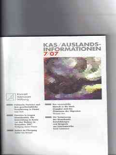 KAS / Auslandsinformationen 7/2007 ( Konrad-Adenauer-Stiftung )