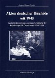 Akten deutscher Bischöfe seit 1945. Westliche Besatzungszonen und Gründung der Bundesrepublik Deu...