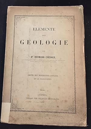 Imagen del vendedor de Elemente der geologie a la venta por LibrairieLaLettre2