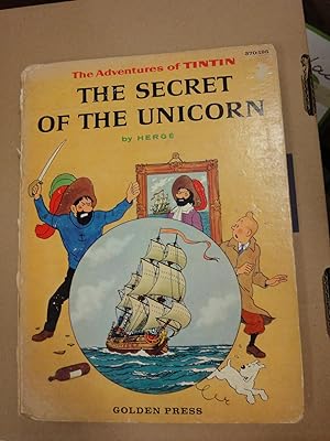 The Adventures of Tintin: The Secret of the Unicorn- 1st and only American Edition from Golden Press