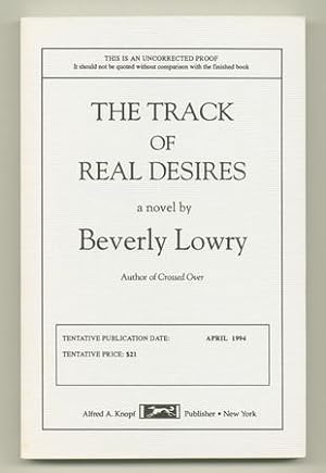 Imagen del vendedor de The Track of Real Desires a la venta por Ken Lopez Bookseller, ABAA (Lopezbooks)