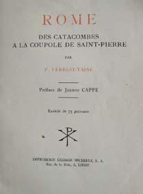 Imagen del vendedor de ROME Des catacombes  la Coupole de Saint-Pierre. a la venta por Librairie les mains dans les poches