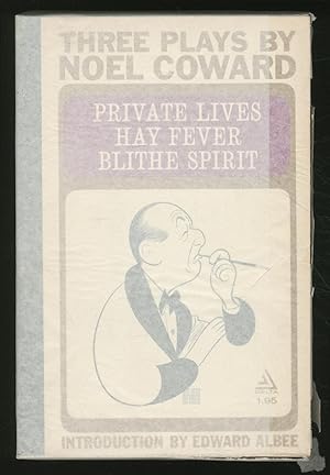 Bild des Verkufers fr Three Plays: Private Lives, Hay Fever, Blithe Spirit zum Verkauf von Between the Covers-Rare Books, Inc. ABAA