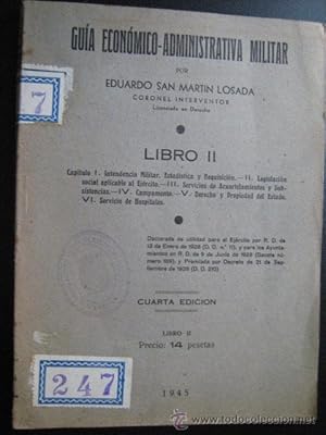 GUÍA ECONÓMICO-ADMINISTRATIVA MILITAR. Libro II