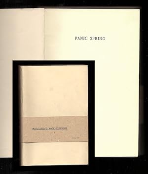 Imagen del vendedor de PANIC SPRING a la venta por TBCL The Book Collector's Library