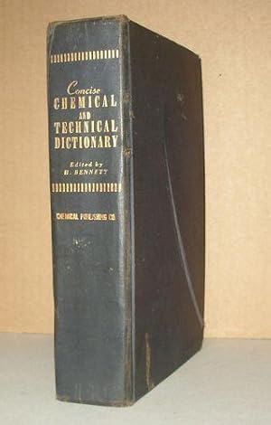 Seller image for Concise Chemical and Technical Dictionary for sale by Gyre & Gimble