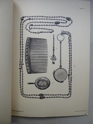 Bild des Verkufers fr Schmuckkollektion aus Frankfurter Privatbesitz (Kolliers, Broschen, Ringe, Armbnder etc. mit Brillanten, Perlen und Edelsteinen). Auktion in Mnchen in der Galerie Helbing Freitag, den 24. November 1911. zum Verkauf von Antiquariat Heinzelmnnchen