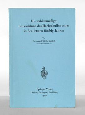 Die zahlenmäßige Entwicklung des Hochschulbesuches in den letzten fünfzig Jahren.