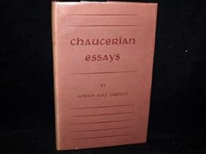 Seller image for Chaucerian Essays by Gerould, Gordon Hall for sale by Earthlight Books