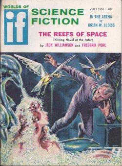 Image du vendeur pour IF Worlds of Science Fiction: July 1963 ("The Reefs of Space") mis en vente par Books from the Crypt