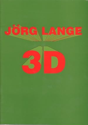 Immagine del venditore per Jrg Lange - 3D Preis des Kunstvereins Hannover 1. Mai 1993 - 6. Juni 1993. venduto da Bcher bei den 7 Bergen