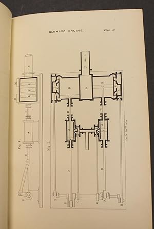 Imagen del vendedor de On a Blowing Engine working at high velocities by Slate; On a New Reciprocating Steam Engine by Shipton; contained with other papers in the Proceedings of the Institution of Mechanical Engineers, 24th July 1850 . a la venta por Bristow & Garland