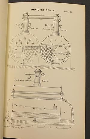 Bild des Verkufers fr On an Improved Wrought-Iron Piston by McConnell; Description of an improved Friction Hammer by Kitson; contained with other papers in the Proceedings of the Institution of Mechanical Engineers, 1st November 1854. zum Verkauf von Bristow & Garland