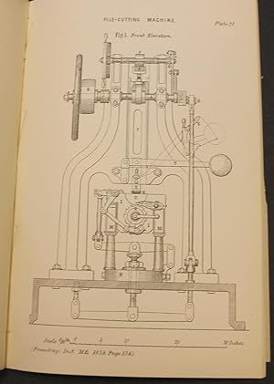 Bild des Verkufers fr Description of a Direct-Acting Steam Crane by Morrison; On the application of Superheated Steam in Marine Engines by Penn; contained with other papers in the Proceedings of the Institution of Mechanical Engineers, 6th & 7th Sept. 1859 (Part 1). zum Verkauf von Bristow & Garland