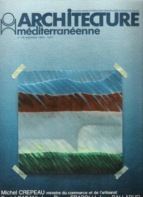Architecture Méditerranéenne n° 26 - Septembre 1983