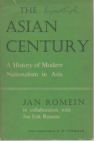 Immagine del venditore per The Asian Century: A History of Modern Nationalism in Asia venduto da Bookfeathers, LLC