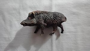 Bild des Verk�ufers f�r Lineol /Elatsolin, Massefiguren: Wildschwein zum Verkauf von Malota