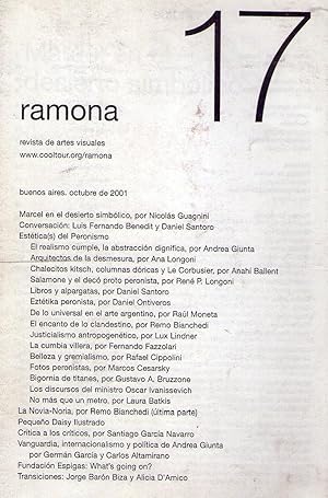RAMONA - No. 17, octubre de 2001