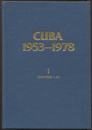 Imagen del vendedor de Cuba, 1953-1978: A Bibliographic Guide to the Literature a la venta por Pennymead Books PBFA